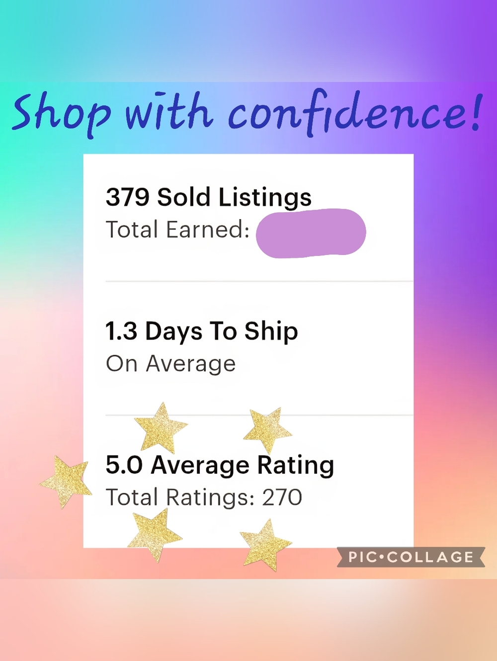 Shop with confidence!